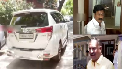 உடையப் போகுது அதிமுக? ஒரே காரில் சிவி சண்முகம் - எஸ்பி வேலுமணி! கூடவே போன மற்றொரு மாஜி! அதகள அதிமுக! 