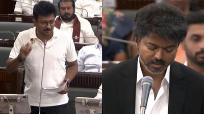 விஜய் ஆட்சி புதுமையான ஆட்சியில்லை.. புஷ்பா பட ஆட்சி.. விஜய் மீது உதயநிதி கடும் விமர்சனம்