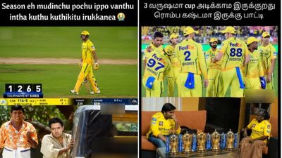 கெத்துடா சிஎஸ்கே.. எங்களின் தோல்வியையே இப்படி கொண்டாடுறீங்க.. மிரட்டும் மீம்ஸ்!