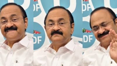 பாடி லேங்குவேஜில் வடிவேலுவே தோற்றார்! செம எக்ஸ்பிரஷன் கொடுத்த கேரளா முதல்வர்! வைரலாகும் சதீஷன்!