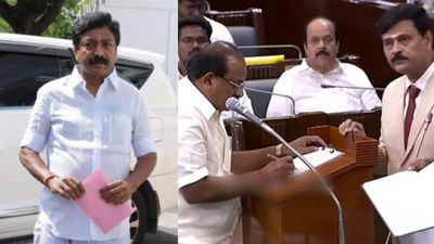 சட்டசபைக்கு தனியாளாக வந்த சி.வி.சண்முகம்! எம்எல்ஏவாக பதவியேற்காமல் மாயமானதால் அதிமுகவில் சலசலப்பு!