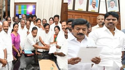 உடைகிறதா அதிமுக? கொஞ்ச நேரத்தில் எல்லாம் தெரிஞ்சிடும்.. சிவி சண்முகம் பேட்டி