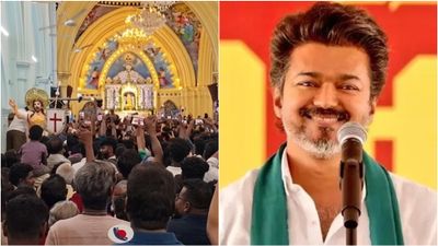 வேளாங்கண்ணி தேவாலயத்தில்.. விஜய் ரசிகர்கள் செய்த செயல்! கொந்தளித்த அருட்தந்தை!