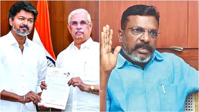 விஜய்க்கு ஆதரவு.. ஆளுநருக்கே கடிதம் அனுப்பிய திருமாவளவன்! தவெக ஆட்சி உறுதி!