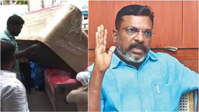 விசிக அலுவலகத்திற்கு சோபா ஏன் வந்தது? காரணம் இதுதான்! திருமாவளவன் சொன்ன விளக்கம்!