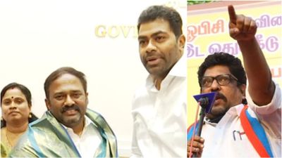 தவெகவுக்கு தாவிய.. அதிமுக எம்எல்ஏக்களின் செயல் அர்த்தமற்றது! - கொந்தளித்த விசிகவின் பாலாஜி
