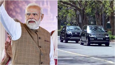 30 கார் செய்ய வேண்டிய வேலையை செய்யும் இரு கார்கள்.. மோடியின் கான்வாயில் உள்ள கார்கள் எவை தெரியுமா?