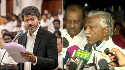 4ம் தர அரசியல்வாதி போல்.. மனசாட்சியை அடகு வைத்துவிட்டு அரசியல் செய்கிறார் விஜய்.. கேபி முனுசாமி!