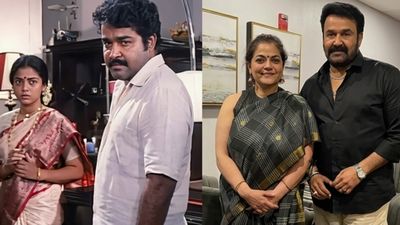 40 வருடம் கழித்து நடிகர் மோகன்லால் சந்தித்த நடிகை..  உருக்கமாக வெளியிட்ட பதிவு