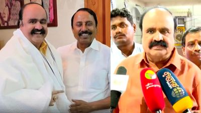 ஆள் மட்டுமில்லை.. கட்சியையே தவெகவில் இணைக்கும் புகழேந்தி.. புஸ்ஸி - செங்கோட்டையனுடன் சந்திப்பு
