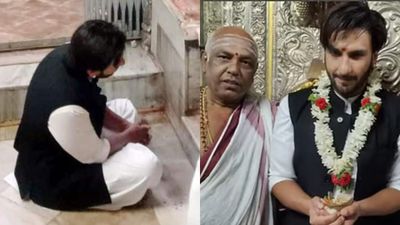 காந்தாரா விவகாரம்.. கோவிலில் மண்டியிட்டு மன்னிப்பு கேட்ட ரன்வீர் சிங்.. எதிர்பாராத சம்பவம்!