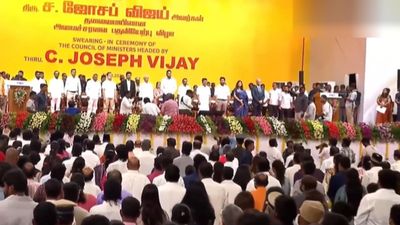  தமிழ்த்தாய் வாழ்த்து சர்ச்சை.. திமுகவை விடுங்க.. முதல் நாளிலேயே தவெக அரசை விமர்சித்த சிபிஐ!