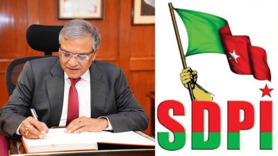 “தேர்தல் நம்பகத்தன்மை கேள்விக்குறி”.. தலைமைத் தேர்தல் ஆணையர் ராஜினாமா செய்ய SDPI வலியுறுத்தல்