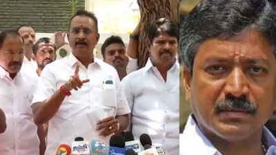 சி.வி.சண்முகம் எங்கே? வேலுமணி பிரஸ்மீட்டில் கூட  ஆளை காணோமே! தனிமரமாக்கப்பட்டாரா?