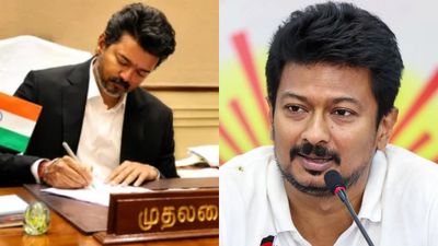 CM Saar.. மாறி மாறி மக்களை ஏமாற்றும் விஜய்.. SCAM செய்யும் தவெக அரசு.. உதயநிதி ஸ்டாலின் அதிரடி!