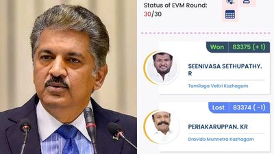 'திருப்பத்தூரில் ஒரே வாக்கினால் வரலாறு மாறியது'.. தவெக வென்றது குறித்து ஆனந்த் மஹிந்திரா வியப்பு