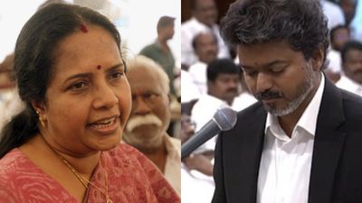 ஊழல் அமைச்சர்கள் தப்பி விட கூடாது.. ஆட்சியை காப்பாற்ற ’நாகரிக அரசியல்’ பயணம்? விஜய்யை விளாசிய வானதி!