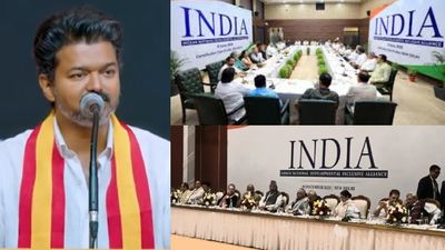 இந்தியா கூட்டணி ஆலோசனைக் கூட்டத்தில் விஜய்யின் தவெகவுக்கு அழைப்பு இல்லையா? பின்னணி தகவல்