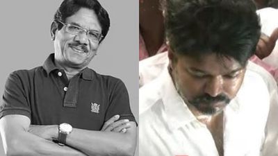 பாரதிராஜா உடலுக்கு முதல்வர் விஜய் நேரில் அஞ்சலி.. நீலாங்கரை இல்லத்தில் திரண்ட திரையுலகினர்