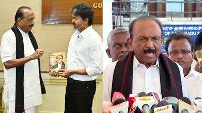 இடைத்தேர்தலில் யாருடன் கூட்டணி? முதல்வர் விஜய்யை சந்தித்த பிறகு வைகோ கொடுத்த பதில்