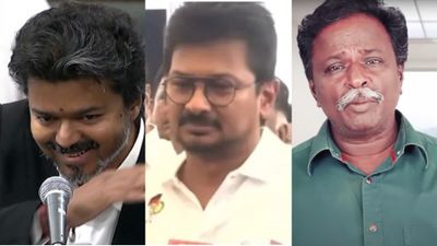 விஜயின் ‘அப்பா’ கதை.. உதயநிதியின் ‘மனைவி’ பதிலடி.. இருவரையும் ஒரே பதிவில் கிழித்த ப்ளூ சட்டை மாறன்!