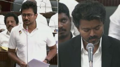 தமிழக சட்டசபையில் உதயநிதிக்கு பதிலளிக்கிறாரா விஜய்? பிளாஸ்டு பிளாஸ்ட்டு மொமென்ட்?