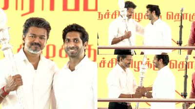 திருச்சி கிழக்கு இடைத்தேர்தல்.. தவெக வேட்பாளராக சிரஞ்சீவி? மேடையில் முதல்வர் விஜய் தந்த செம ஹிண்ட்