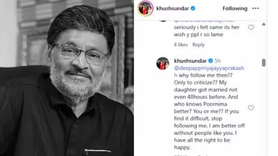 பாக்யராஜ் இறந்த நாளில் குஷ்பு போட்ட போஸ்ட்.. திட்டி தீர்த்த நெட்டிசன்கள்..  அதிரடி பதிலடி