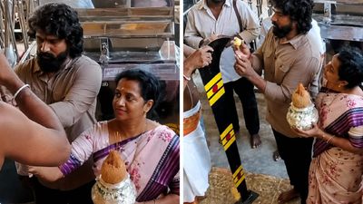 தன் உயரத்திற்கு அரிவாள் காணிக்கை... கருப்பசாமி கோவிலில் மனைவியுடன் சிவகார்த்திகேயன்.. பின்னணி என்ன?