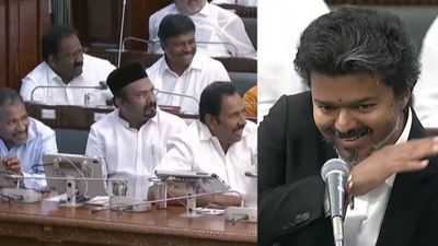 புன்முறுவலோடு ரசித்து பார்த்த வன்னி அரசு.. விஜய் பேச்சை கண்டித்த திருமா! விசிகவை பதறவைத்த 'விஜய் ஷோ'
