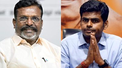பாஜக தலைவராக சிறப்பாக பணியாற்றியவர் அண்ணாமலை.. அவருக்கு வாழ்த்துக்கள்.. திருமாவளவன்! 