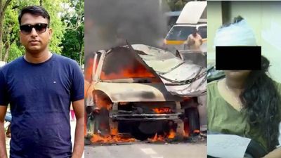 முன்னாள் காதலியை கடத்தி தீர்த்து கட்ட திட்டம்.. காரிலேயே வெடிகுண்டு வெடித்தால் பிளான் போட்ட இளைஞரே பலி