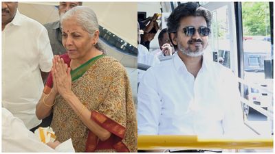 மத்திய அரசுடன் இணக்கம்.. தவெக அரசின் முடிவு வரவேற்கதக்கது.. நிர்மலா சீதாராமன் பேட்டி