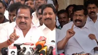 தமிழ்நாட்டில் குதிரை பேரம் நடக்கு! உடனே விசாரிங்க! ஆளுநரை நேரில் சந்தித்து புகார் அளித்த அதிமுக டீம்