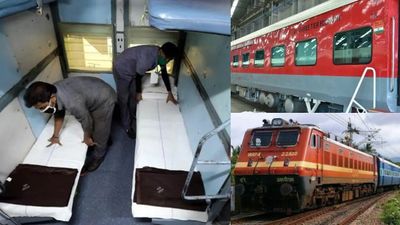 ரயிலில் பெட்ஷீட் தூக்கி செல்லும் பயணிகள்.. கிடுக்கிப்பிடி போடும் இந்தியன் ரயில்வே!