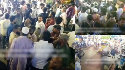 மாட்டிறைச்சிக்கு தடையா?நான் எதை வேண்டுமானாலும் தின்பேன்! இவர் யாரு! சென்னையில் முஸ்லீம்கள் போராட்டம்
