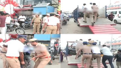 ரோஹினி திரையரங்கில் சாலைகளை ஆக்கிரமித்து பைக் பார்க்கிங்.. விஜய் ரசிகர்களுக்கு அதிர்ச்சி கொடுத்த போலீசார் 