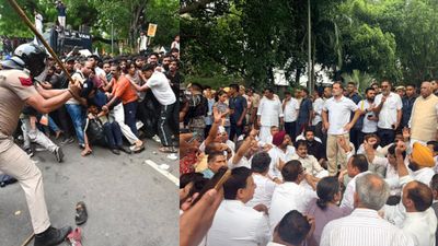 ராகுலால் திசைதிரும்பும் டெல்லி போராட்டம்? தடியடிக்கு பின் பாஜகவுக்கு சாதகமாகும் களம்? பின்னணி