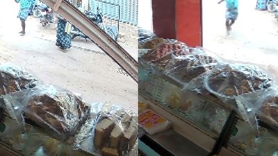 சென்னையில் பாதாள சாக்கடை பணியில் அலட்சியம்.. இரும்பு ராடு விழுந்து துடிதுடித்த 3 வயது குழந்தை.. ஷாக் சிசிடிவி
