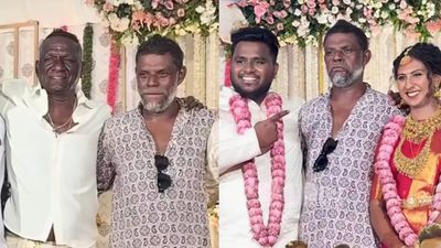 'பிகில்' வில்லன் I.M. விஜயன் மகன் கல்யாணத்தில்... ஜெயிலர் பட வில்லன் செய்த சம்பவம்.. அழகான தருணம்!
