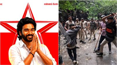 மன்ற கொடியை அறிமுகப்படுத்திய தனுஷ் எங்கே? கண்டா வரச்சொல்லுங்க.. கொதிக்கும் நெட்டிசன்கள்