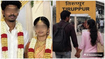 தேனியில் மனைவியை மாமனார் வீட்டில் விட்டுவிட்டு கல்யாணமான 9 நாளில் புதுமாப்பிள்ளை காதலியுடன் ஓட்டம் 