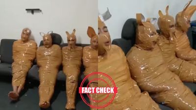  Fact Check: திருடர்களுக்கு நூதன தண்டனை.. பேக்கிங் டேப்பால் சுருட்டிய உரிமையாளர்? உண்மை என்ன?