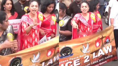 Sanam Shetty: நீட் போராட்டத்தில் அந்த 