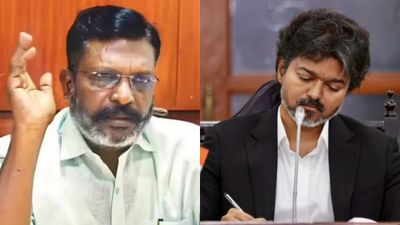தவெக அரசு கவிழாது.. நாங்க இருக்கோம்! விரைவில் விஜய் தலைமையில் கூட்டணி! அந்தர் பல்டி அடித்த திருமா!