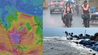 8 கிமீ வேகத்தில் நகரும் ஆழ்ந்த காற்றழுத்த தாழ்வு மண்டலம்.. நள்ளிரவு மழை விடாது.. 25 மாவட்டங்களுக்கு அலர்ட்