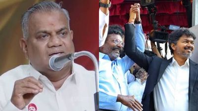 விஜய் பக்கம் நிற்கும் திருமாவளவன்.. தவெகவுக்கு எவ்வளவு பலம் தெரியுமா? ஓபனாக பேசிய புஸ்ஸி ஆனந்த்! 