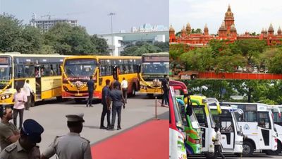 2  ரூட்களில் மட்டும் பஸ்களை இயக்கும் ஒருவர் எப்படி வெற்றி பயணத் திட்டத்தை எதிர்க்கலாம்? நீதிபதிகள்