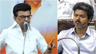 5 நிமிஷம் பேசுனதுக்கே கொளத்தூர்ல காலினு சொன்னீங்க.. கரூர்ல ஏன் ஜெயிக்கல? - மு.க.ஸ்டாலின் கேள்வி!