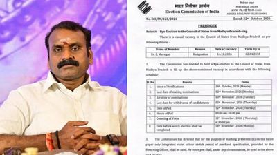  எல். முருகன் ராஜினாமா! மாநிலங்களவைக்கு நவ.12-ல் இடைத்தேர்தல்! தமிழக பாஜக சீனியருக்கு வாய்ப்பு?
